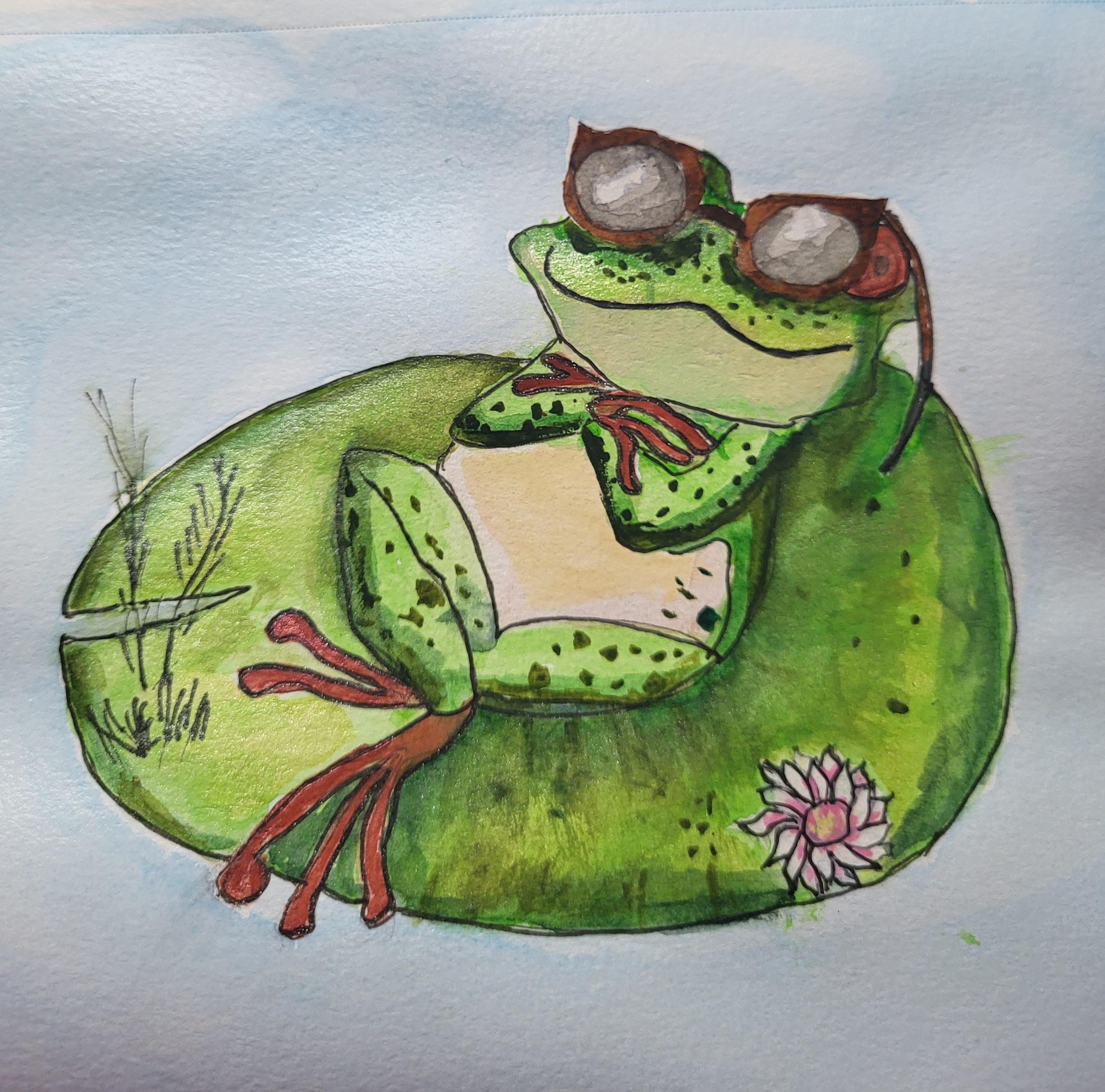 Animals - Frog Chillin' - 04